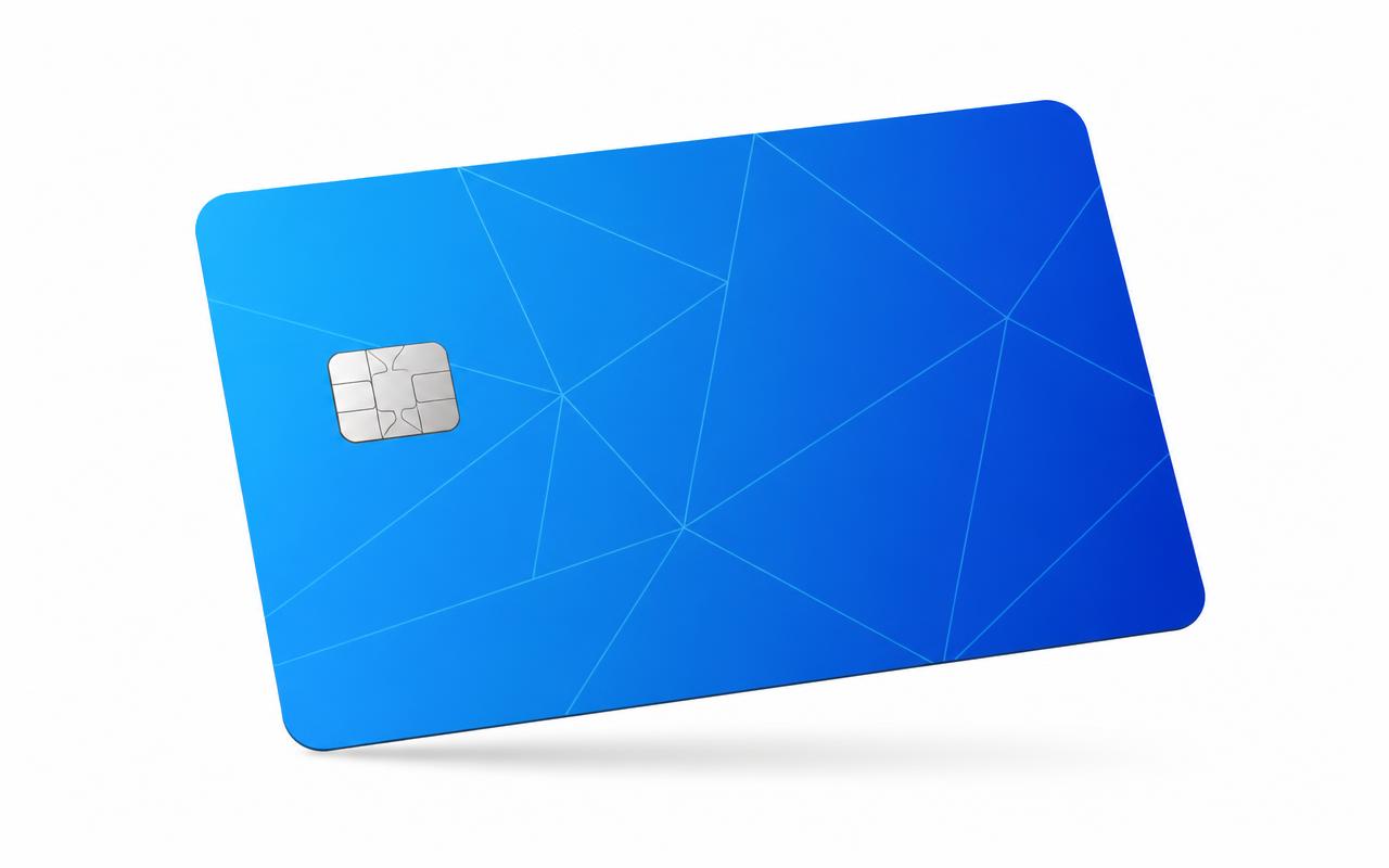 Classic Blue card design